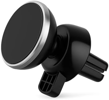 Araç Telefon Tutacağı Güçlü Mıknatıs / 360° Dönme/Metal Gövde, Manyetik Cep Telefonu Tutacağı, Tüm Telefonlar için Gösterge Panelinde Yapıştırma, 6 Mıknatıslı Son Teknoloji, - Görsel 3
