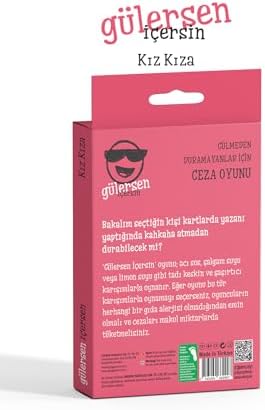 Gülersen İçersin Kız Kıza, Parti Oyunu, Kahkaha Garantili Arkadaş Oyunu, Ceza Oyunu, Kart Oyunu - Görsel 3