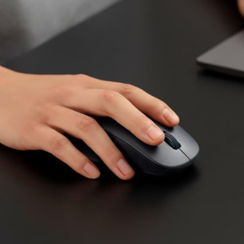 XIAOMI WIRELESS MOUSE COMFORT EDITION BLACK - Kablosuz Mouse Siyah (Xiaomi Türkiye Garantili) - Görsel 3