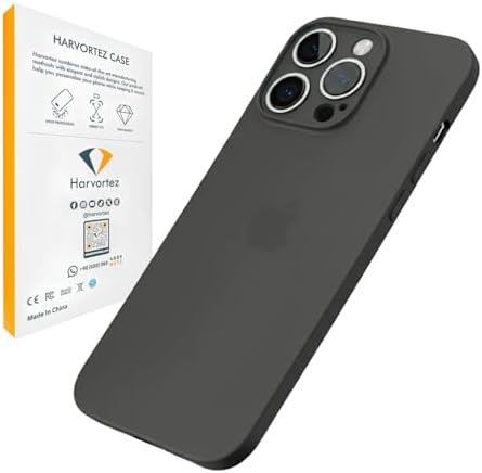 Ultra İnce Kılıf, iPhone 11 ile Uyumlu, Kamera Çerçevesi Korumalı, Ekstra Tuş Takımı ile Gerçek Tuş Hissi, Bire Bir Uyum, Premium Cover, iPhone Case (Siyah)