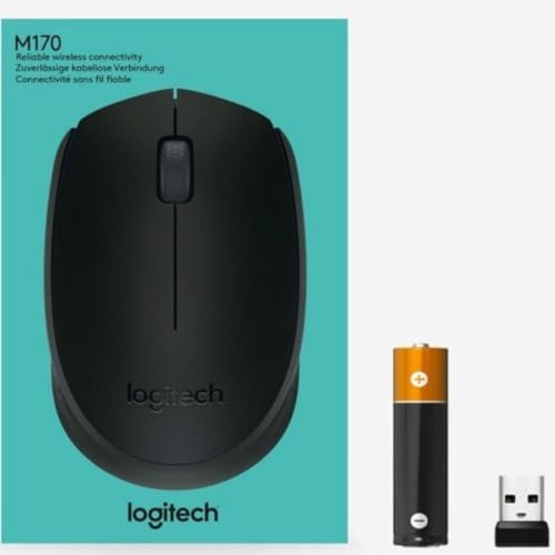 Alternative view of B170 Optik USB Alıcılı Kablosuz Mouse, Sağ ve Sol Elle Kullanıma Uygun, 12 Ay Pil Ömrü, Siyah