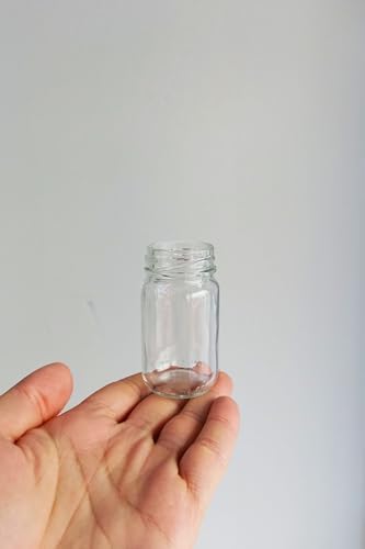 Alternative view of 67 ml Şeffaf Shot Kavanoz 67 cc Konserve Metal Siyah Kapaklı Cam Kavanoz 6 Adet
