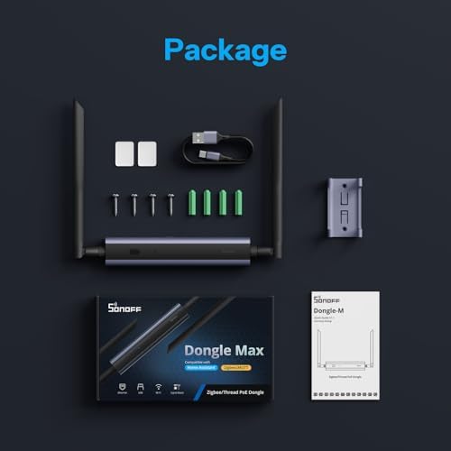 SONOFF Zigbee/Thread PoE Dongle Max, Ethernet, Wi-Fi ve USB bağlantılarını destekler, EFR32MG24&EFR32D0 ile Zigbee ağ geçidi, ev asistanı veya Zigbee2MQTT için Zigbee çubuğu - Görsel 3
