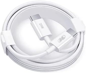 Alternative view of Type C to Type C Şarj Kablosu 30W 2 Metre Uzun Pd Çift Taraflı Usb C Hızlı Şarj ve Data Kablosu Beyaz
