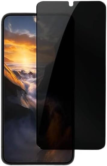 Xiaomi Redmi Note 9 Pro Gizli Hayalet Ekran Koruyucu, Yandan Görünmeyen Full Ekran Koruyucu Cam, Tam Gizlilik Tam Koruma.