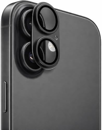 iPhone 17 İle Uyumlu 9H Sertlik Safir Çiziklere ve Darbelere Dayanıklı Özel Üretim Çizilmeyen Tam Kaplayan Yüksek Çözünürlüklü Kamera Lens Koruyucu Cam İDS Siyah - Görsel 3