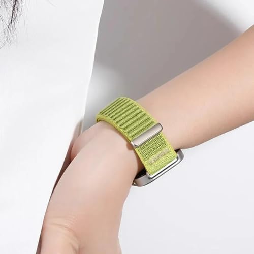 Alternative view of Watch Fit 4 İle Uyumlu Saat Kayışı Kaliteli Hasır Örme Cırtcırt Yapalı Su Tutmaz  Watch Fit 4 İle Uyumlu Kordon Kayış - Starlight