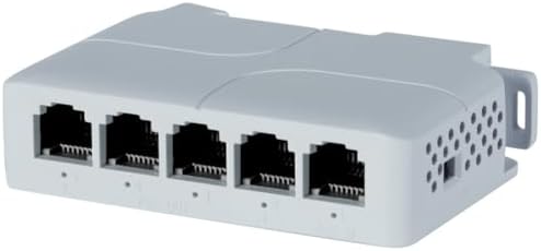 Alternative view of Sreuyong 5 Port 10/100 Mbps POE Genişletici 1 in 4 Out Ağ Anahtarı Tekrarlayıcı IEEE802.3af/at/bt PoE Anahtarı NVR IPC için 1 Adet