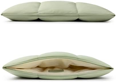 Comfyable Kabarık Dizüstü Bilgisayar Kılıfı 13 İnç 14 İnç, Kapitone Puffer Laptop Taşıma Çantası Kadınlar için, MacBook Air M3 2024 M2 M1 ile Uyumlu Yastık Kılıfı, MacBook Pro 13 inç 14 inç, 13'ü 14
