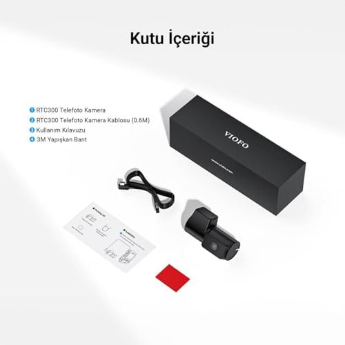 Viofo RTC300 A229 Pro/Plus Uyumlu 2K / 30Hz Telefoto Kamera - Görsel 3