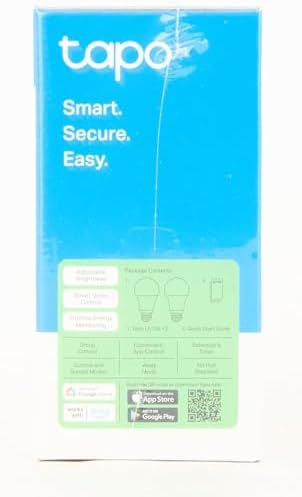 Alternative view of Tapo L510E 2-pack , Ayarlanabilir Akıllı Wi-Fi Ampulü, 806 Lümen, E27 Duy, 8,3W, Enerji tasarrufu, Amazon Alexa ve Google Home ile çalışır, Kısılabilir Yumuşak Sıcak Beyaz, Hub Gerekmez