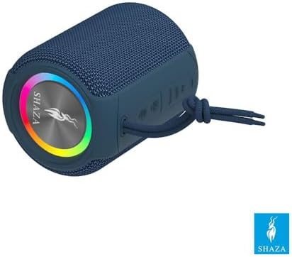SHAZA Taşınabilir Bluetooth Hoparlör IPX6 Suya Dayanıklı - 6W Ses Çıkışı Mavi