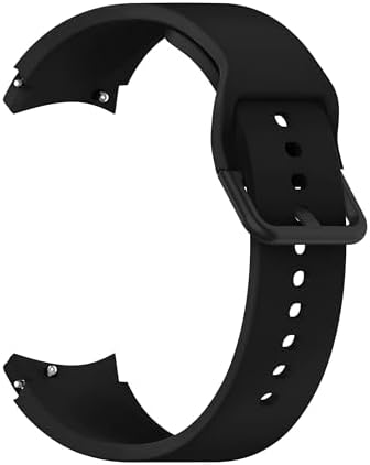 Galaxy Watch 7/6/5/4/FE Serisi (40mm/44mm), Watch 6/4 Classic (47mm/43mm/42mm) ve Galaxy Watch 5 Pro (45mm) İçin Konforlu ve Yumuşak 20mm Kavisli Silikon Kordon - Görsel 3