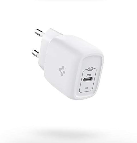 20W USB-C Mini Hızlı Şarj Aleti/Şarj Isısını Düşürür GaN Destekli Akım Korumalı Güç Adaptörü iPhone & Android & iPad Type-C White - ACH02071