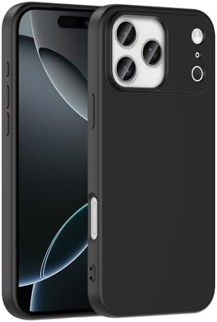Alternative view of iPhone 17 Pro İle Uyumlu Kılıf Z-Mara Lansman Vieri Tam Koruma Arka Kapak Kamera Koruma Çıkıntılı Pürüzsüz Yüzey Siyah Kapak