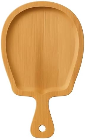 Alternative view of Bambu Sunum Tabağı – Saplı Ergonomik Tasarım, Doğal Ahşap, Çevre Dostu, Kahvaltı, Peynir, Meze ve Tatlı Sunumu İçin Şık ve Dayanıklı