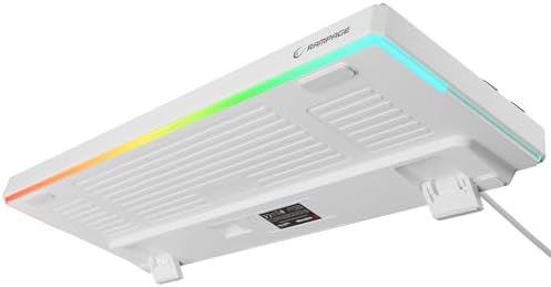 YORU TKL Gri/Beyaz Type-C Bağlantılı OUTEMU Red Swich Q Mekanik Gaming Oyuncu Klavye RGB - Görsel 3