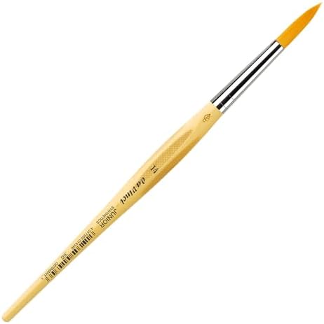 Da Vinci Junior Sentetik Yuvarlak Hobi Craft Fırçası Seri 303 N: 14 - Görsel 3