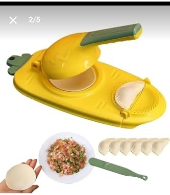 Alternative view of 2'si 1 Arada Pratik Mantı ve Börek Kalıbı - Ravioli Hamur Presi ve Şekillendirici Aparat, Manuel Kolay Hamur Açma ve Kapatma Makinesi, Mutfak Hamur İşleri Seti