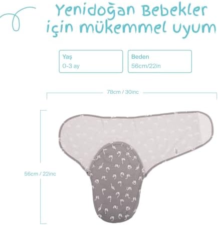 Alternative view of Sevi Bebe İnterlok Kundak Kuğu Desen