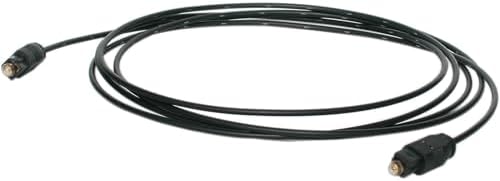 Optik Ses Kablosu Toslink - Toslink 3 Metre YWL2.2 Dijital Audio Fiber Optik Kablo TV Soundbar Hoparlör Ses Sistemleri İçin Optik Bağlantı Kablosu | ZR146 (Siyah 3 Metre)