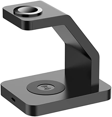 BL34 3 in 1 Magsafe Uyumlu 15W Telefon, Kulaklık, Apple Watch Uyumlu Masaüstü Stand Kablosuz Şarj Cihazı