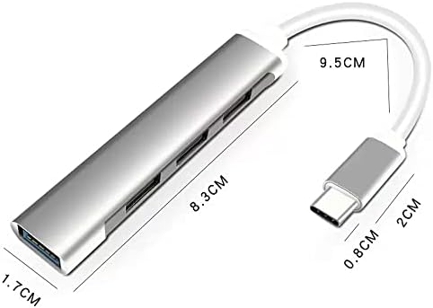 Type-c To USB Hub 4 Port Çoklayıcı Macbook İle Uyumlu Çoğaltıcı Adaptör - Görsel 3