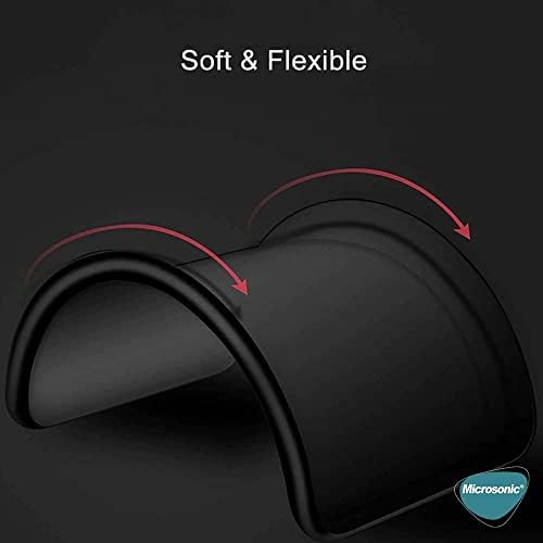 Alternative view of Matte Silicone  Galaxy M34 5G için Kılıf Siyah [Galaxy M34 5G ile Uyumlu Kılıf - Siyah]