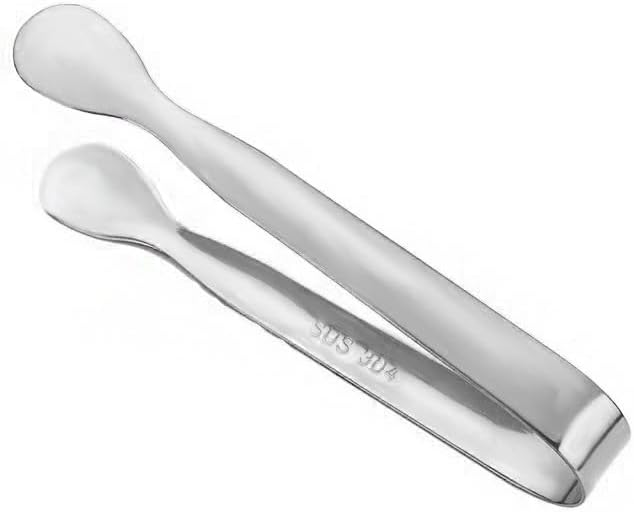 304 Çelik Mini Silver 11 cm. Buz Ve Şeker Maşası cin624by