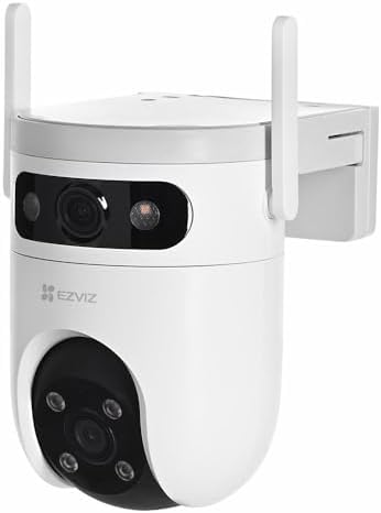 Ezviz Yatay ve Dikey Hareketli, Dual Lens, Wifi Güvenlik Kamerası CS-H9C (3mp+3mp)