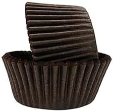 Takribi 200 Adet Orta Boy Kahverengi Muffin Kek Kalıbı, Browine Kalıbı 50x30 Mm, Cupcake Kağıdı - Görsel 3