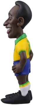 MINIX Pele Brezilya 1. Kit 12 cm Figür - Koleksiyonluk Pele Figürü Spor Futbol Simge Serisi Hayranlar için - Görsel 3