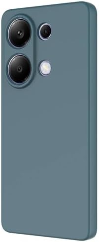 Ehr. Xiaomi Redmi Note 13 Pro 4G Uyumlu içi Kadife Leke Tutmaz Yumuşak Lansman Kılıf (Yeşil)