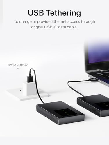 Alternative view of Tenda MF3 WiFi sabun, SIM 4G LTE Cat4, kablosuz WiFi 6 AX300 taşınabilir, şarj edilebilir pil, USB-C bağlantı noktası, WPA3, SIM'li WiFi Hotspot, yapılandırmasız, tak ve çalıştır