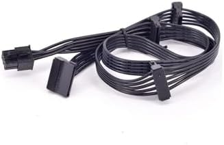 6 pin power supply kablosu 6 pin modüler sata kablo 6 pin 4x sata kablo 90 cm 6 pin sata kablo power supply kablosu