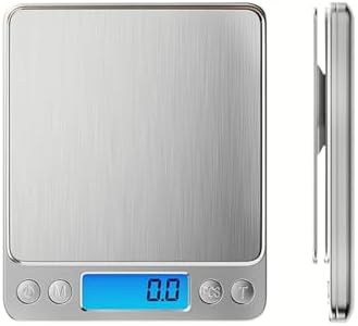 Alternative view of usin 3Kg/0.1Gr A Kalite Çelik Hassas Elektronik Dijital Kuyumcu Eczane Aktar Mutfak Terazisi-Tartısı