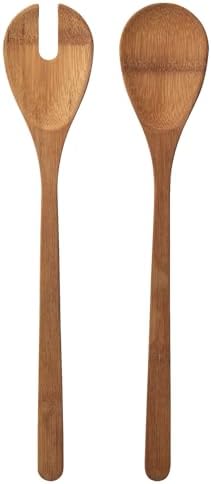 Servis takımı, bambu, 2 parça