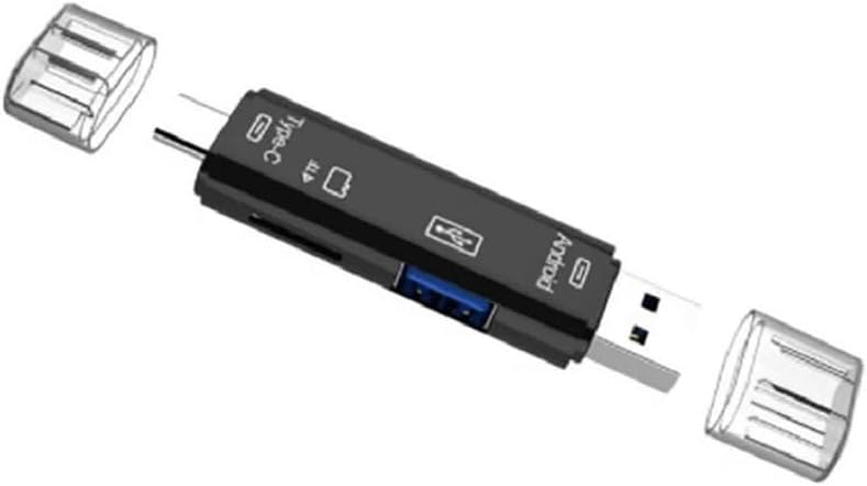 Alternative view of 5068 OTG 3 in 1 Type-C ve Micro Usb TF Çevirici Dönüştürücü Kart Okuyucu