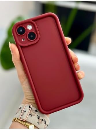 Iphone 13 VE 14 ile Uyumlu Darbe Önleyici Mat Lansman Silikon Kılıf - Görsel 2