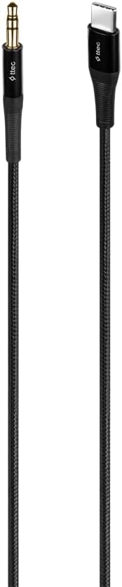 Aux - USB-C Ses Kablosu 100cm Siyah - Görsel 2