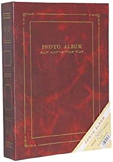 13x18cm 200 Fotoğraf Kapasiteli Ciltbezli Lüks Fotoğraf Albümü (BORDO)