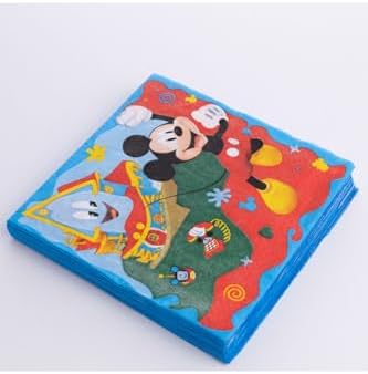 Micky Mouse Boy temalı 20 adet peçete, 33x33 cm