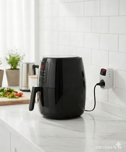 Akım Korumalı Regülatör Priz - 4000W Yüksek Güç, Düşük Voltaj Koruması (150V-210V), Yıldırım ve Çocuk Emniyetli Voltaj Sabitleyici Koruyucu Priz (1) - Görsel 3