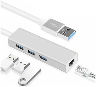 FC06 3 Bağlantı Noktalı Usb3.0 To 3usb3.0 10/100 Mbps Ethernet Kablolu Çevirici