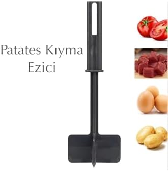 Patates Ezici, Kıyma Ezici, Karıştırıcı, Çırpıcı, Meat Masher,