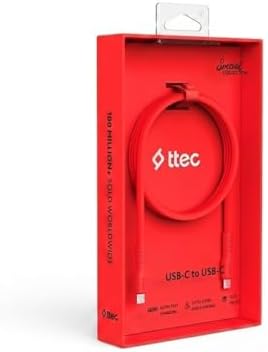 60W PD/QC Type-C to Type-C Ultra Hızlı Şarj ve Data Kablosu 120 cm Neon Kırmızı 2DK59NK - Görsel 3