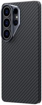 Alternative view of Senon Galaxy S26 Ultra Kılıf M-safe Şarj Özellikli 1500D Aramid Fiber Senon Karbon Özel Serisi Kapak