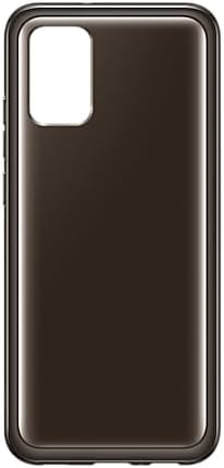 Yumuşak Şeffaf Kılıf A026F Galaxy A02s için - Siyah