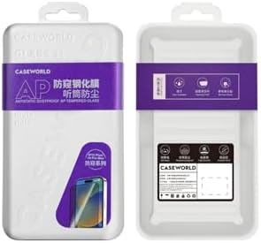 iPhone 15 Pro ile Uyumlu HD Serisi 0.33mm Privacy Temperli Cam Ekran Koruyucu Siyah - Görsel 2
