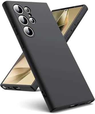 Alternative view of & AKSESUAR  Galaxy S24 Ultra ile Uyumlu İçi Kadife Kamera Korumalı Lansman Silikon Kılıf İnce Yapılı Tam Koruma Sağlayan Kamera Korumalı Kılıf (Siyah)